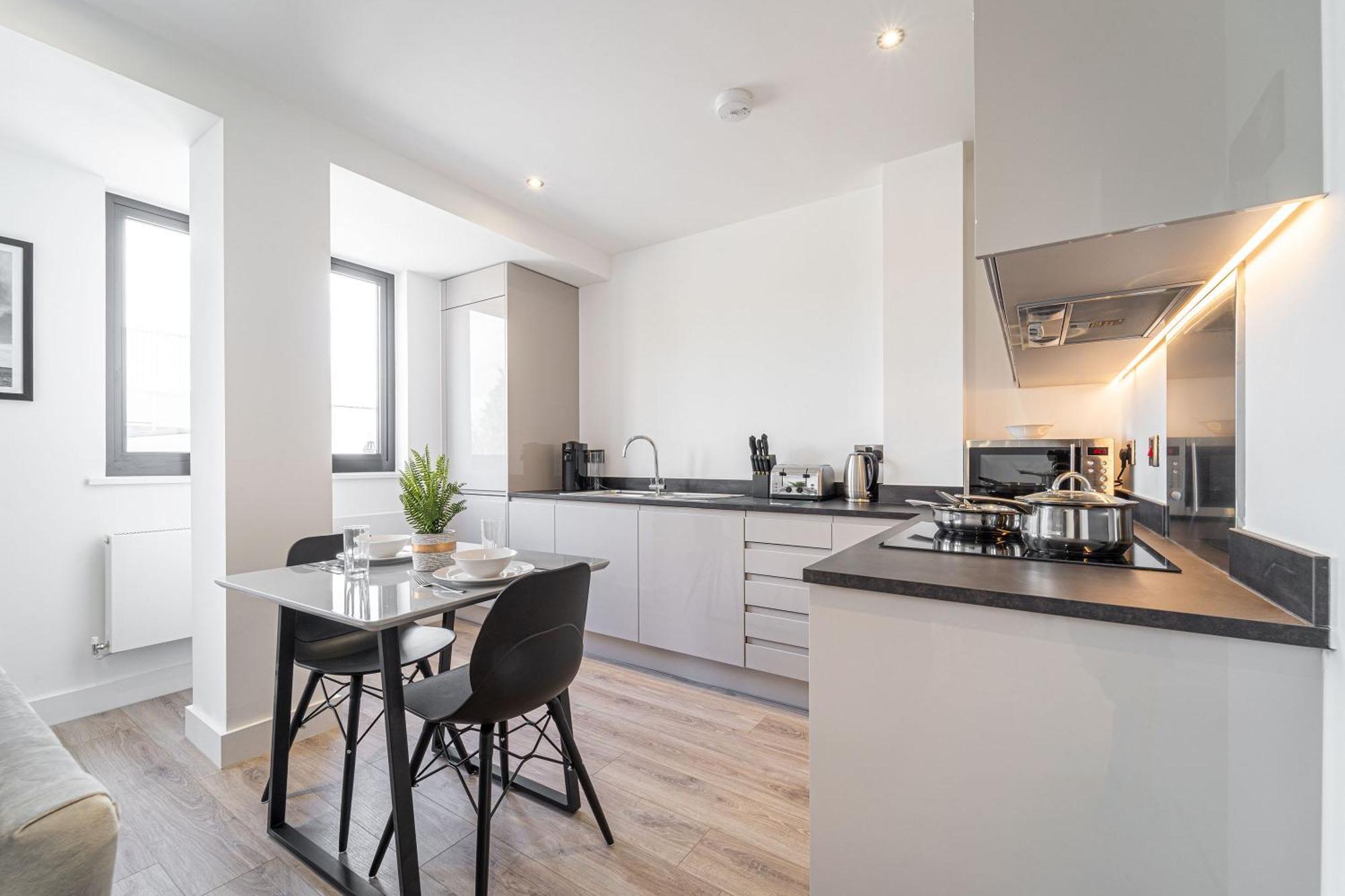 Seven Living Residences Solihull - Close To Nec & Bhx - Free Parking Bagian luar foto