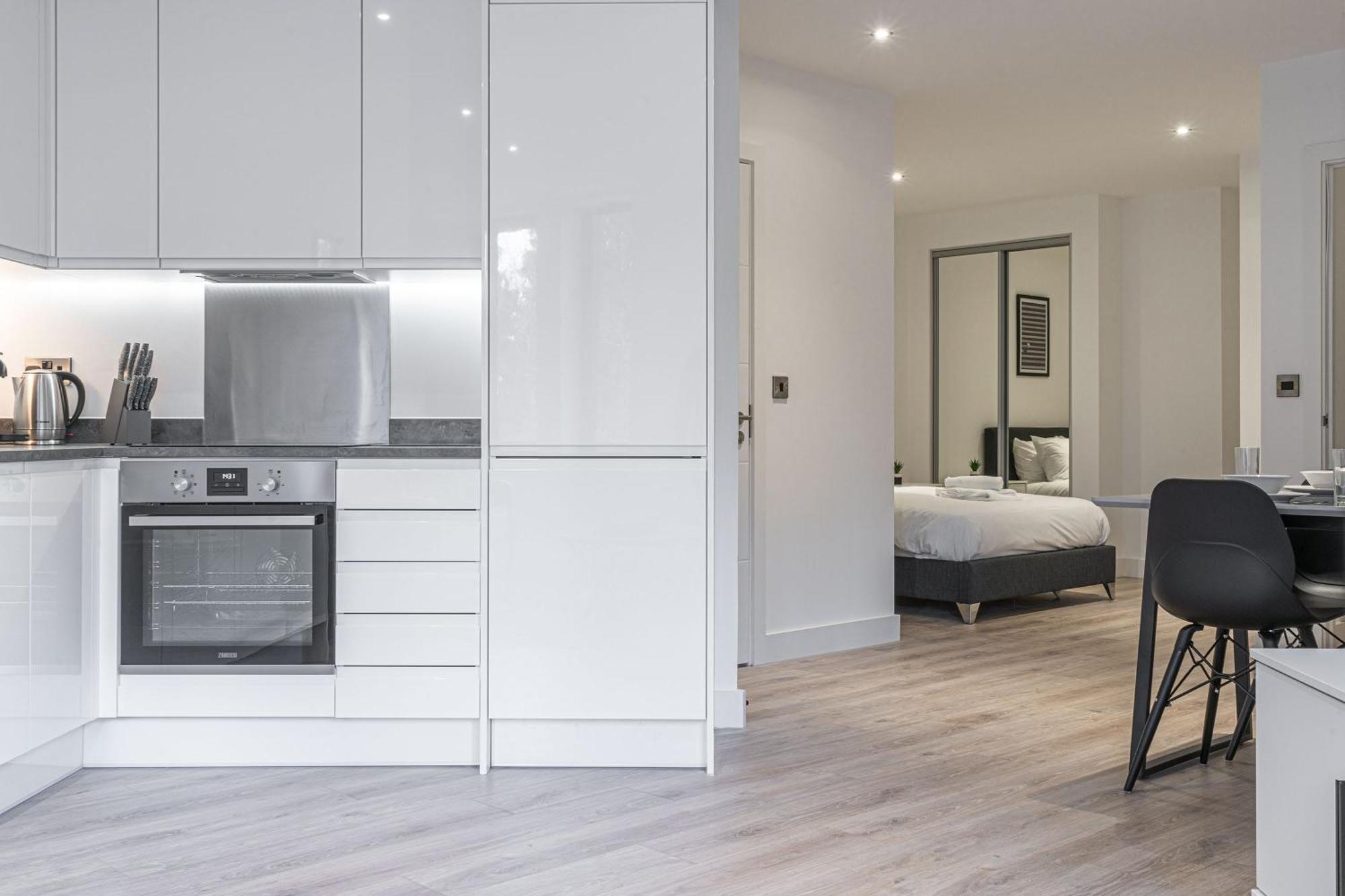 Seven Living Residences Solihull - Close To Nec & Bhx - Free Parking Bagian luar foto