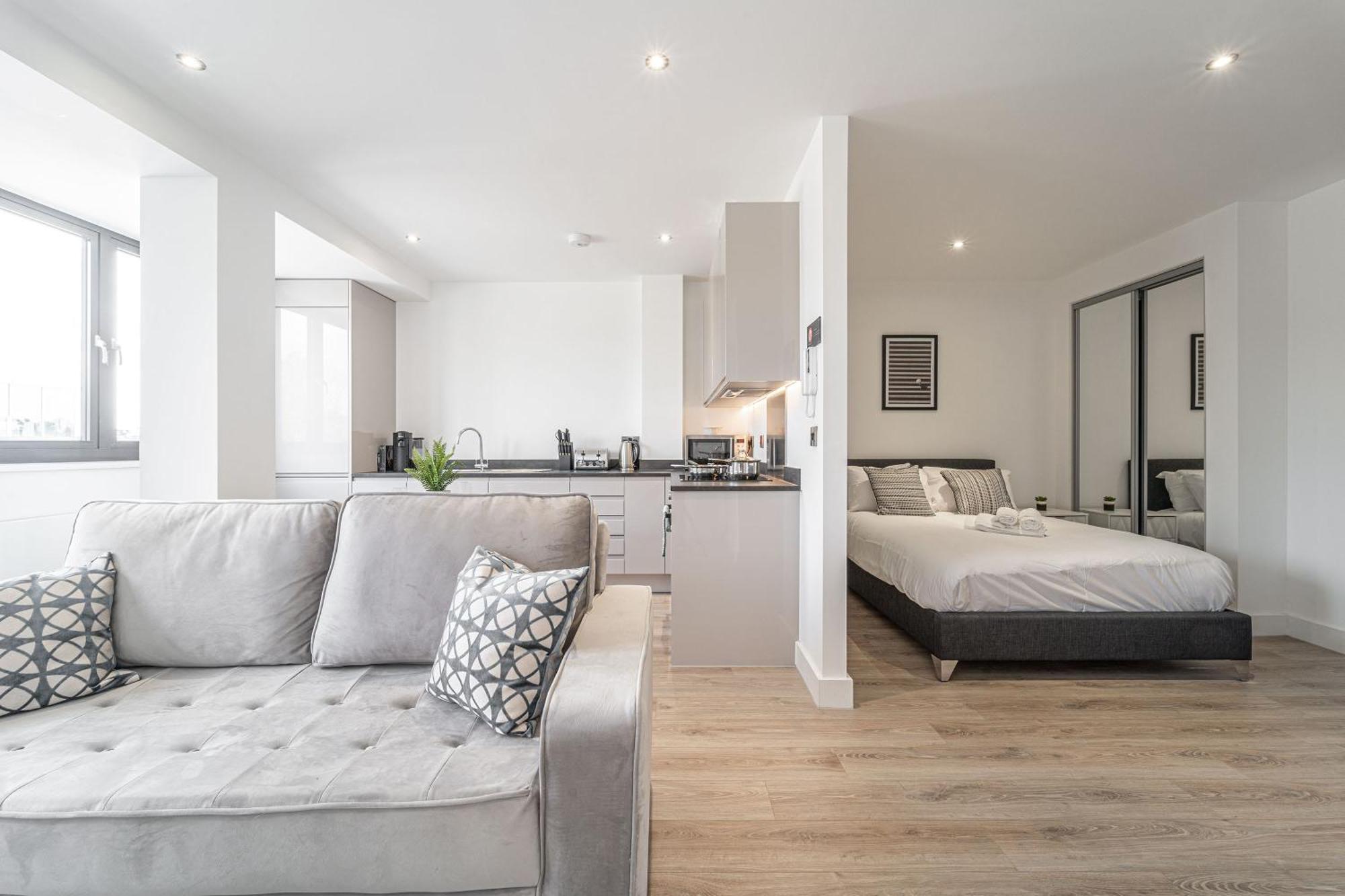 Seven Living Residences Solihull - Close To Nec & Bhx - Free Parking Bagian luar foto