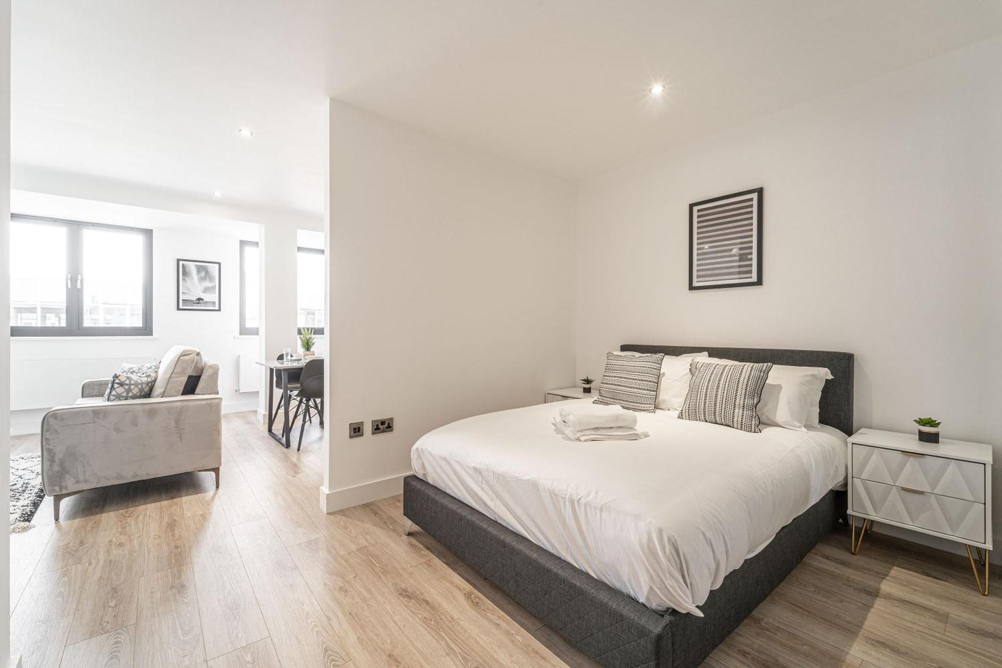 Seven Living Residences Solihull - Close To Nec & Bhx - Free Parking Bagian luar foto