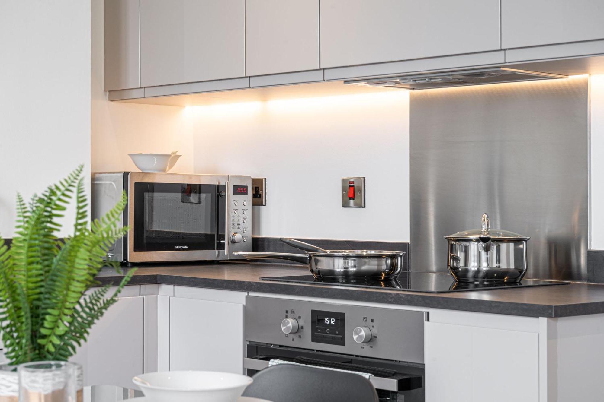Seven Living Residences Solihull - Close To Nec & Bhx - Free Parking Bagian luar foto
