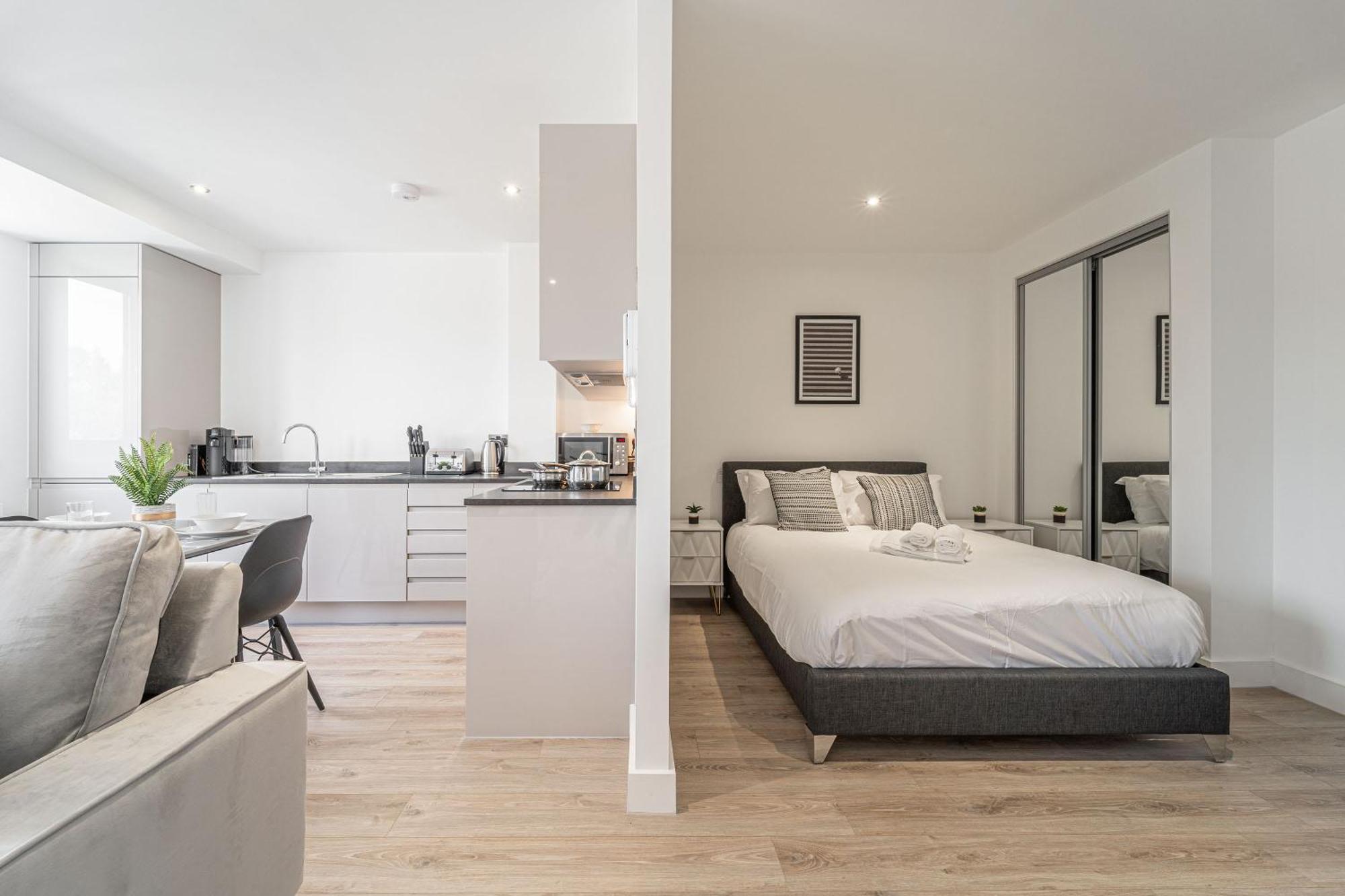 Seven Living Residences Solihull - Close To Nec & Bhx - Free Parking Bagian luar foto