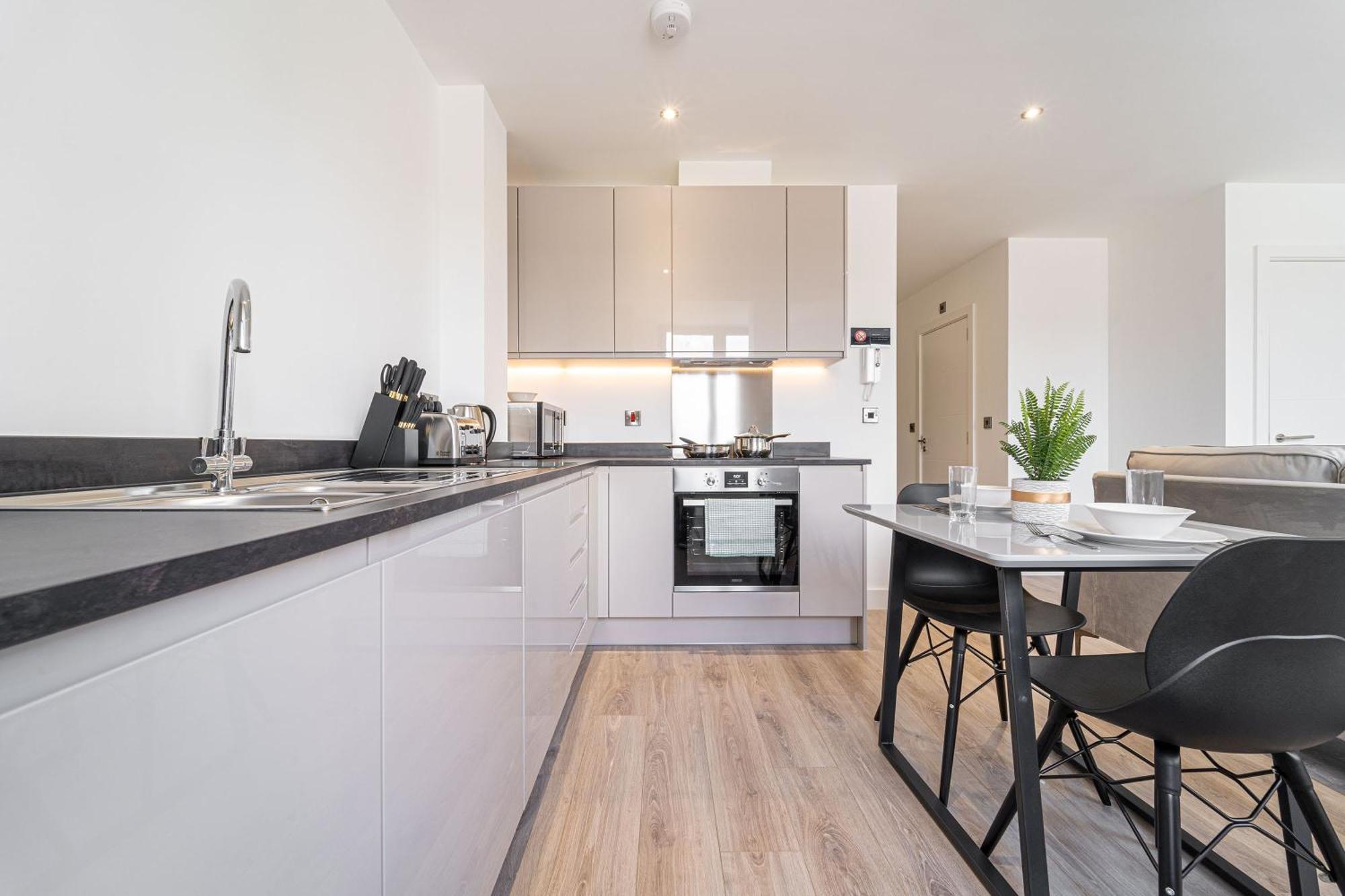 Seven Living Residences Solihull - Close To Nec & Bhx - Free Parking Bagian luar foto